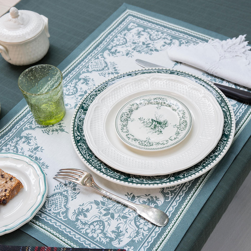 Les Dépareillées Green – FAÏENCERIE DE GIEN