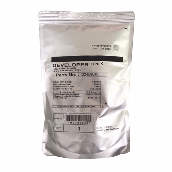 Ricoh original developer D2459640, black, 60000str. | Wholesale