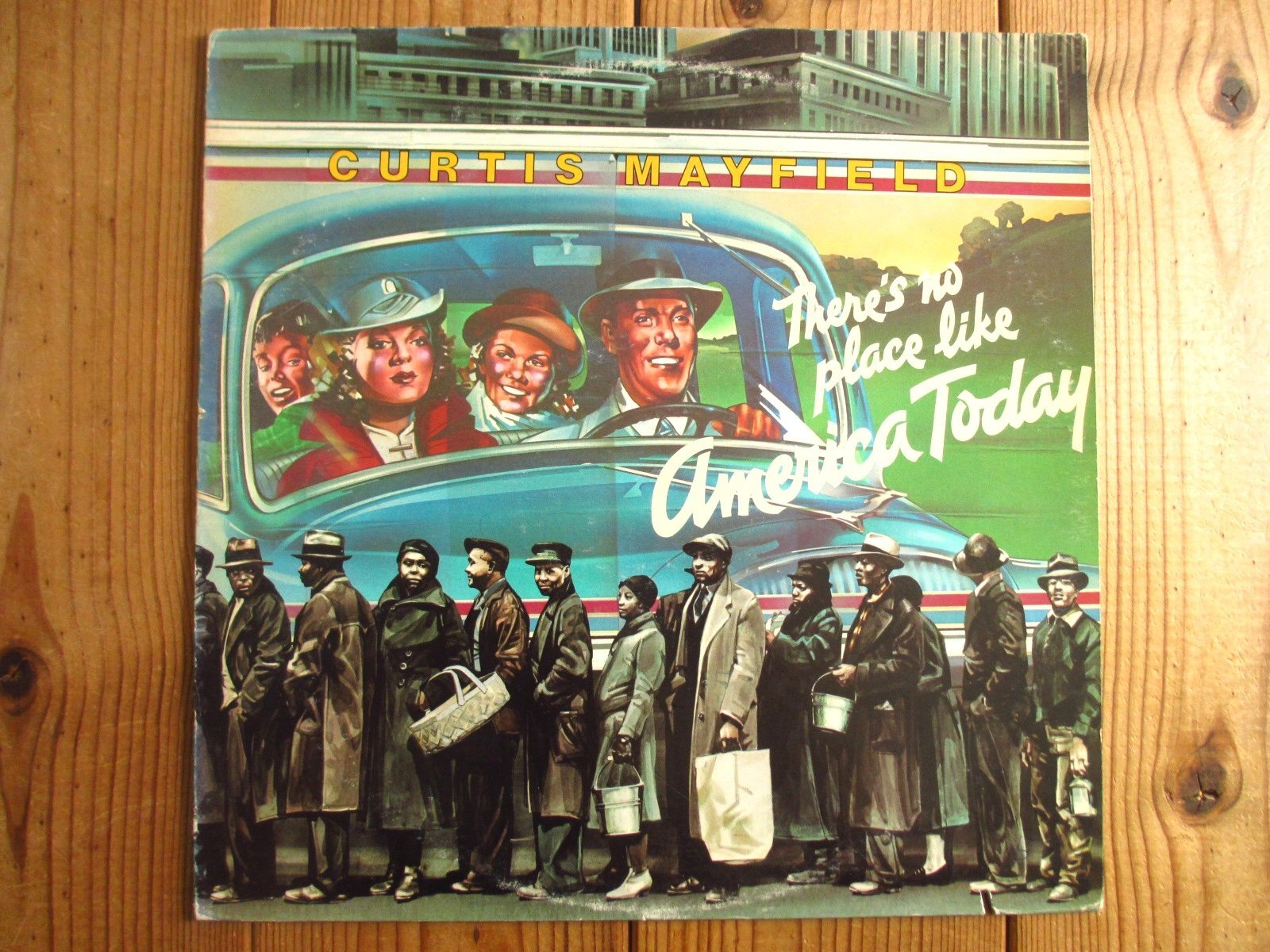 Curtis Mayfield / There's No Place Like America Today - Guitar Records