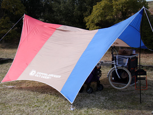 販売終了】トリコロールタープ - DOD（ディーオーディー）【公式