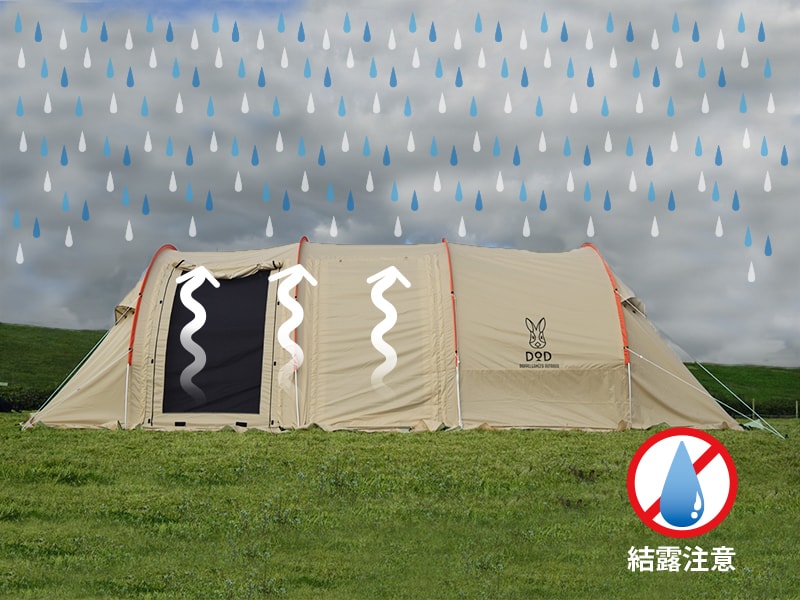 販売終了】カマボコテント2（タン） T5-489-TN - DOD（ディーオー