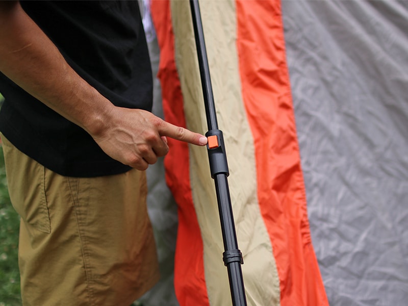 販売終了】コネクタブルスクリーンタープ2（ベージュ/グレー/オレンジ