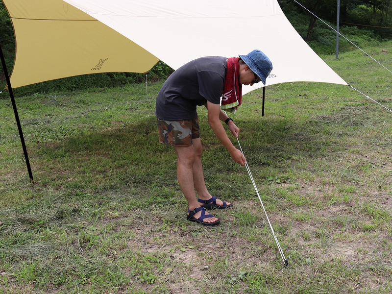 販売終了】ヘーキサタープ（タン） TT5-582-TN - DOD（ディーオー