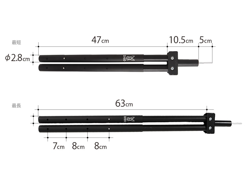 販売終了】フタマタノサソイM FA1-579-BK - DOD（ディーオーディー