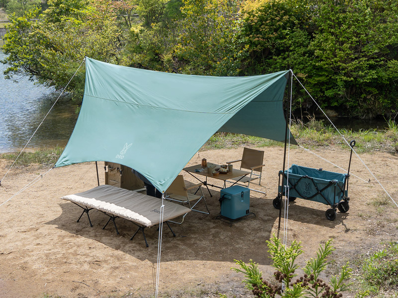 いつかのタープTC（ブルーグレー） TT5-919-BL - DOD（ディーオー