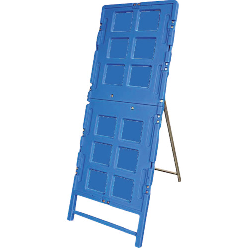 立て看板 ブロー製看板枠 550タイプ 青 B550X1400W ANZEN 標識・看板