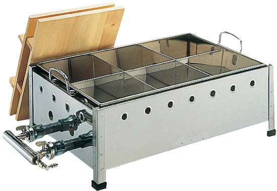 ガス式おでん鍋【6ツ切】OJ－15などキッチン用品や業務用厨房機器