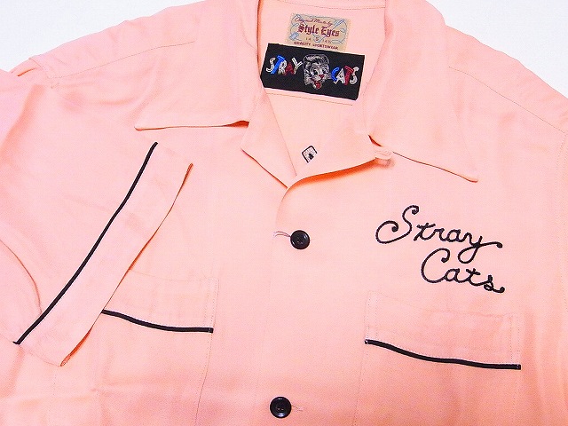 STYLE EYES[スタイルアイズ] ボウリングシャツ SE38204 ストレイ