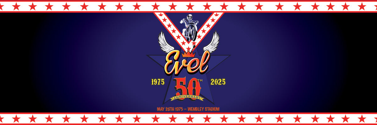 Evel Knievel 50th Anniversary – Wembley Stadium Collectibles (1975