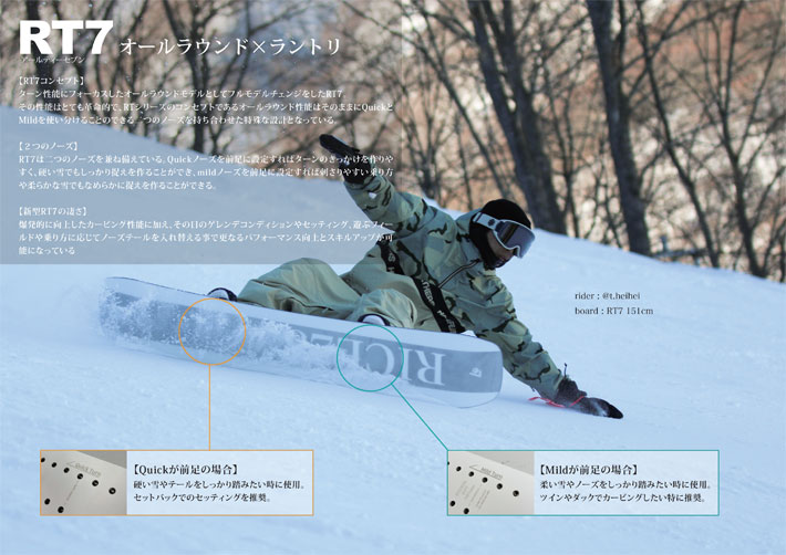 25-26 RICE28 スノーボード ライス 28 RT7 アールティー セブン