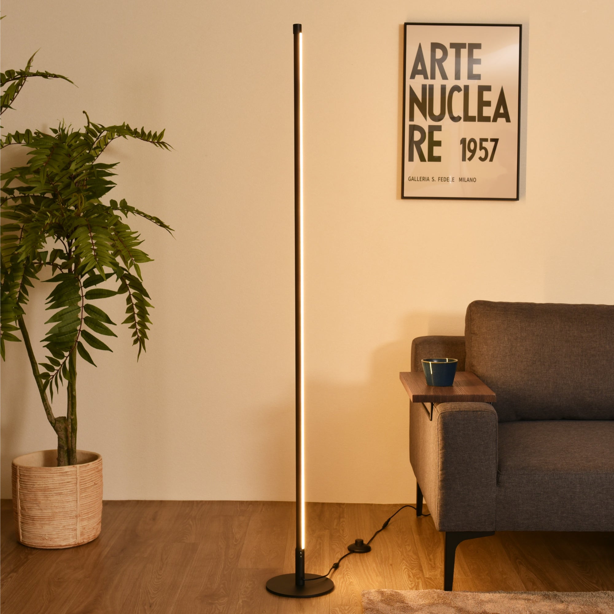 あす着]間接照明 フロアライト フロアタンド リモコン付き スタンド