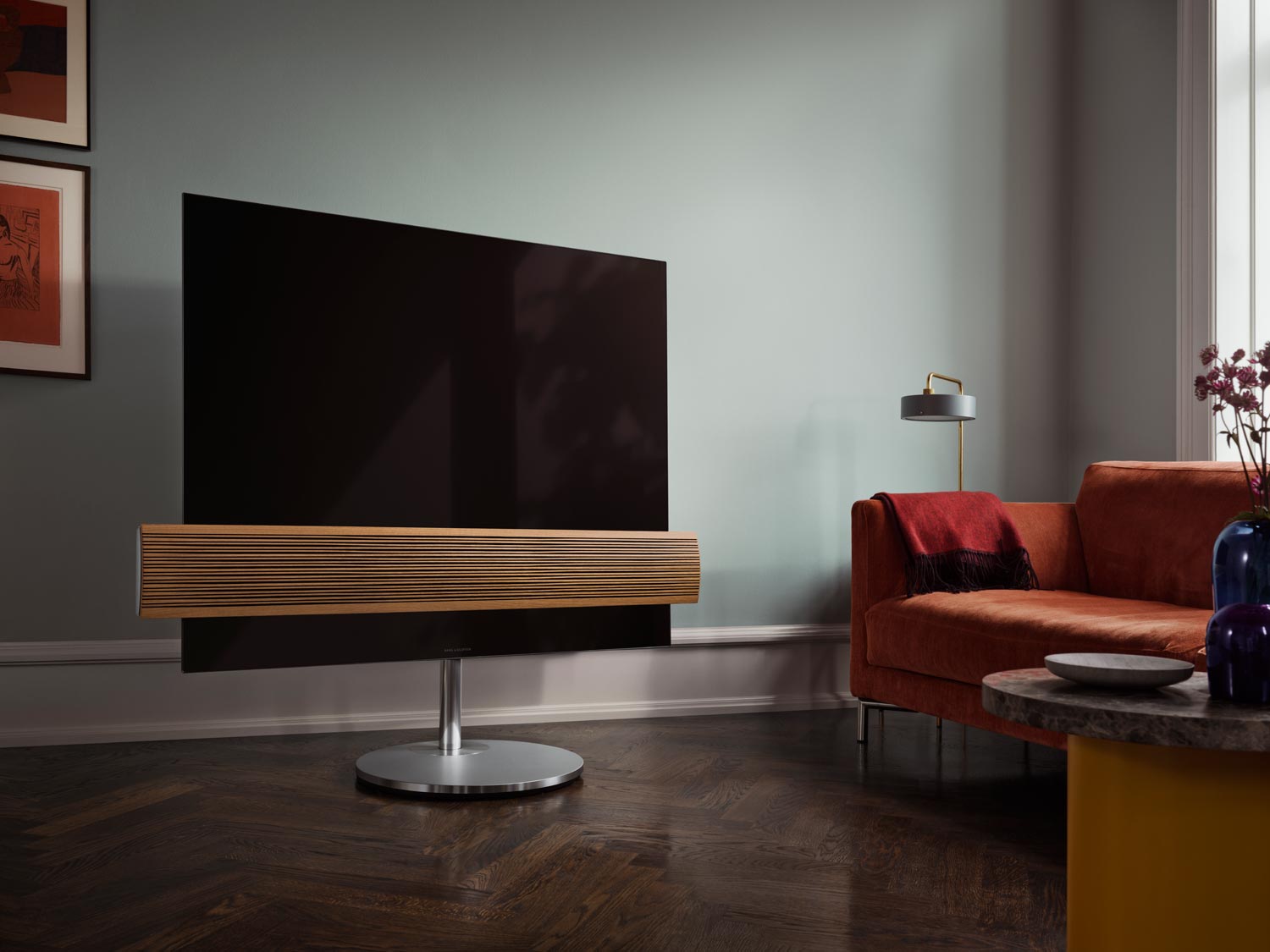 Bang & Olufsen adds oak option to BeoVision Eclipse OLED TV