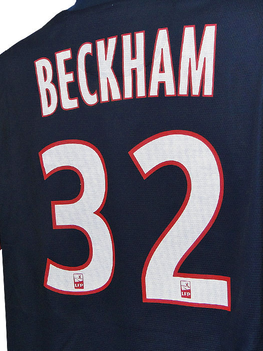 ナイキ) NIKE/13/14パリサンジェルマン/ホーム/半袖/ベッカム/リーグ