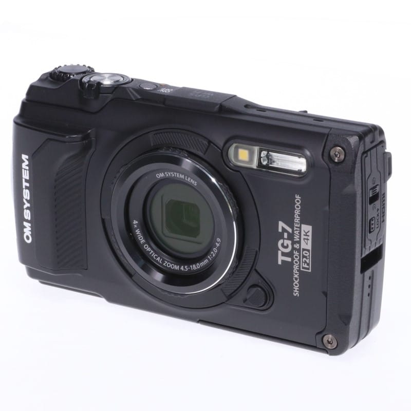 OLYMPUS／OM SYSTEM Tough TG-7 ブラック AB-ランク 中古｜フジヤカメラ