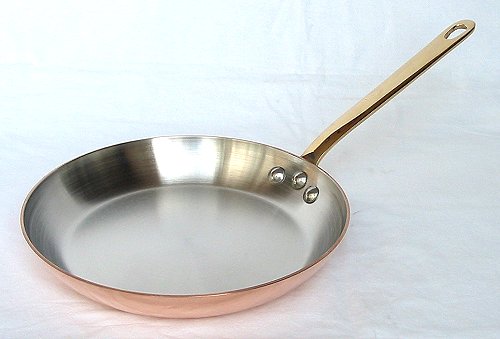 胴フライパン モービル銅カパーイノックスフライパン/銅にステンレス
