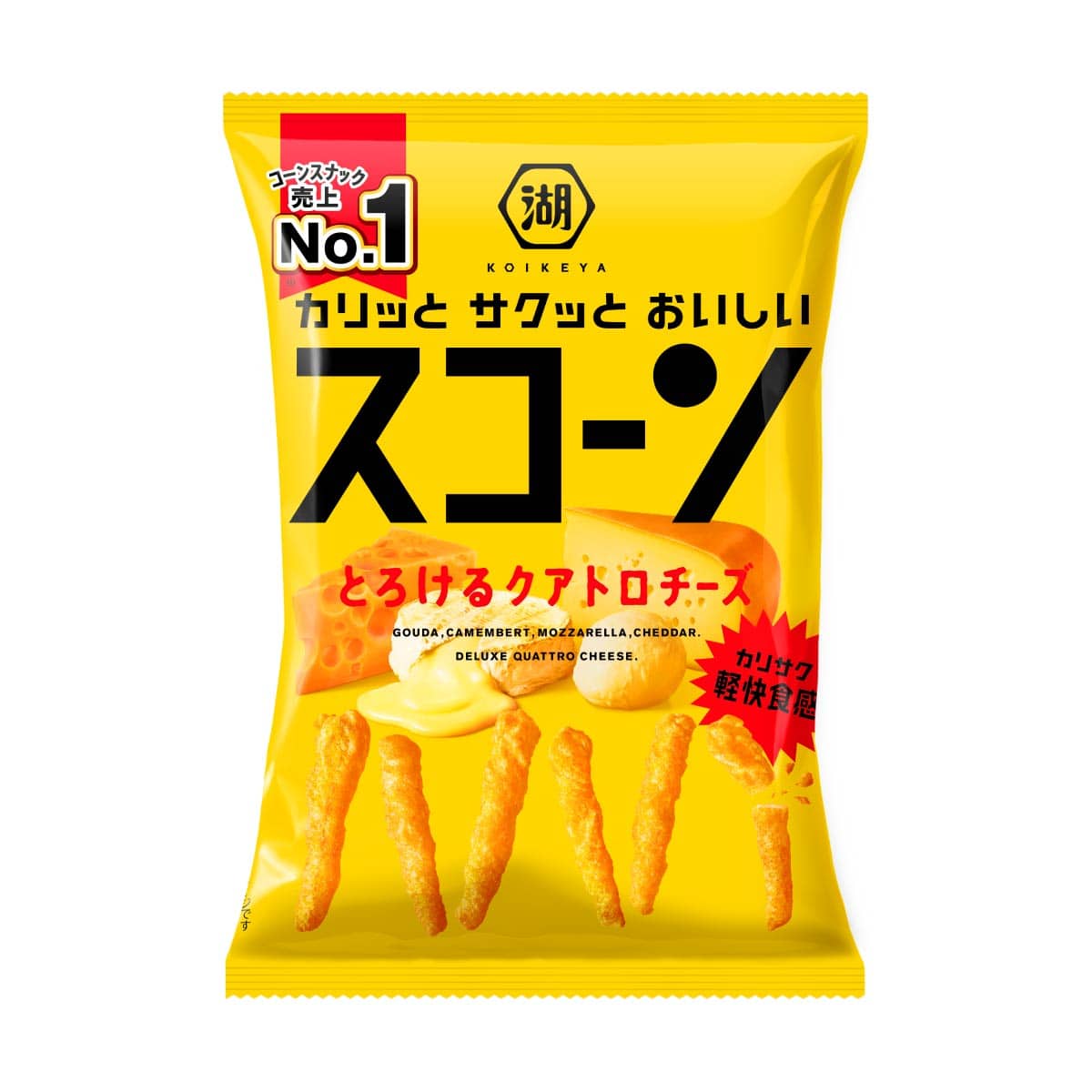 スコーン とろけるクアトロチーズ: 終売商品 | 公式通販 湖池屋オンライン