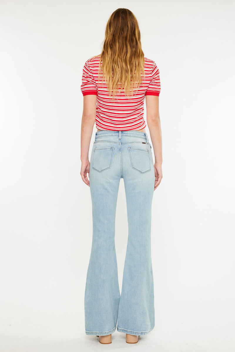 Abigail High Rise Flare Jeans – Kancan USA