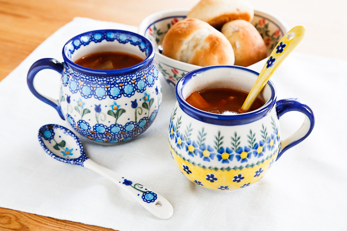 マグカップ−ポーリッシュポタリー(ポーランド食器)