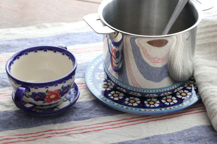 鍋敷き・ポーリッシュポタリー(ポーランド食器)