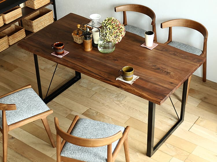 ダイニングテーブル Graxia(グラシア) ウォールナットタイプ