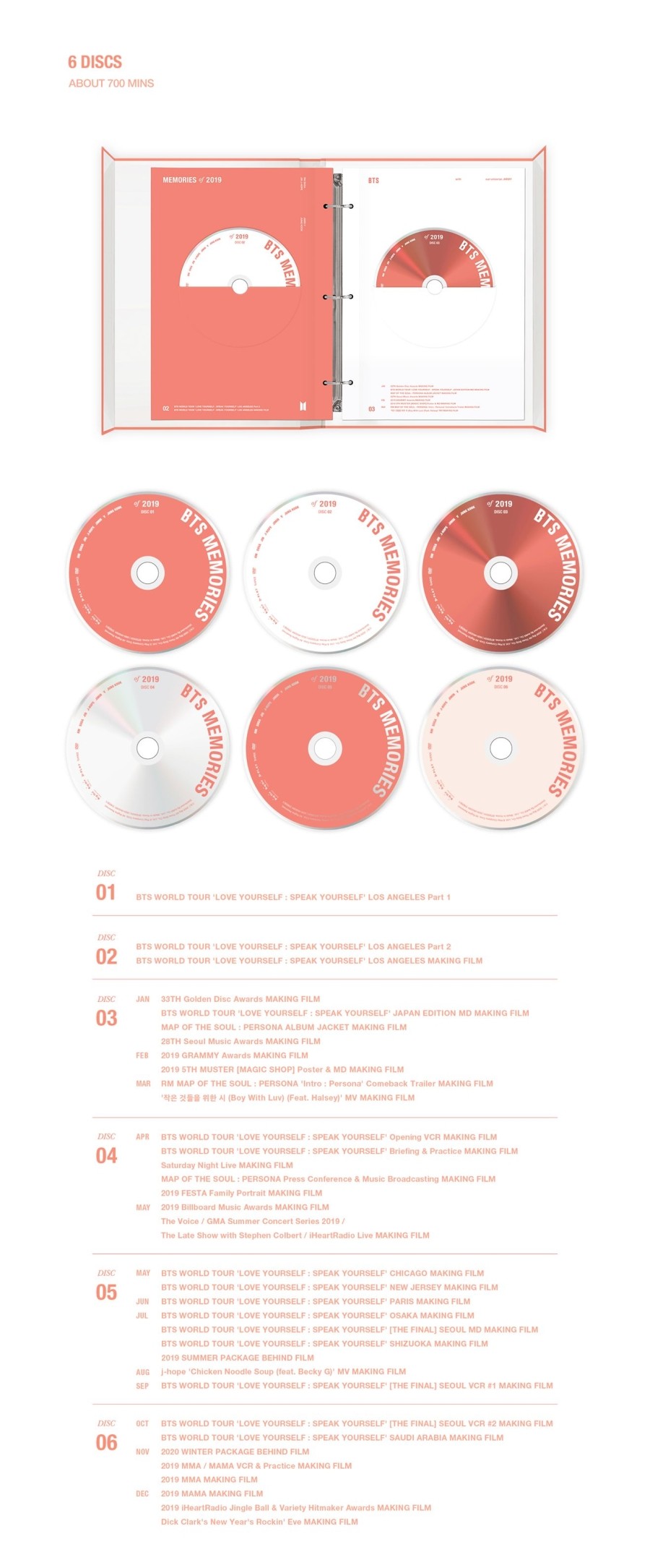 ktown4u.com : [DVD + PHOTOBOOK] BTS - BTS MEMORIES OF 2019 DVD +