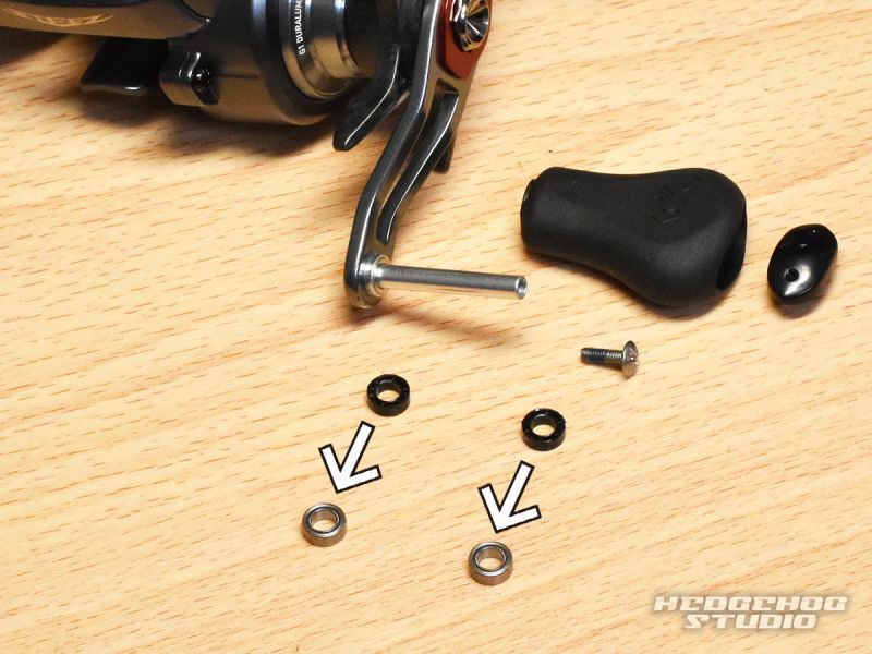 ダイワ】スティーズ A TW用 ハンドルノブベアリング（+4BB）