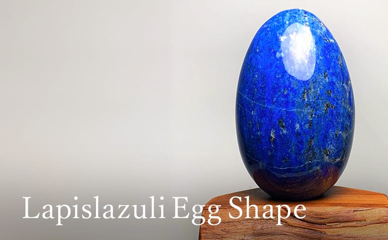 ラピスラズリエッグシェイプ - 埼玉県吉川市の天然石専門店・水晶