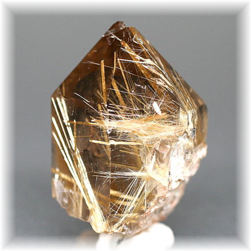 ブラジル産]ゴールドルチルクォーツポイント - 埼玉県吉川市の天然石