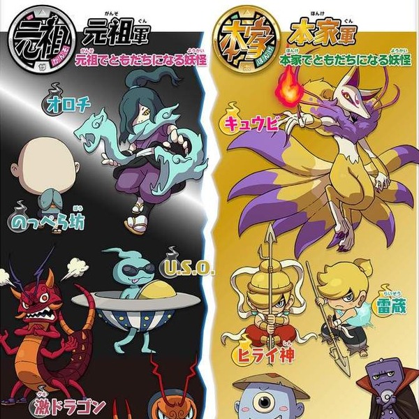 アンケート実施中】元祖と本家、あなたが選ぶのはどっち？ 『妖怪