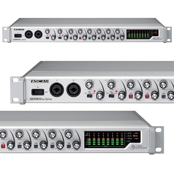 TASCAM SERIES 8p Dyna(8 チャンネルマイクプリアンプ / DA