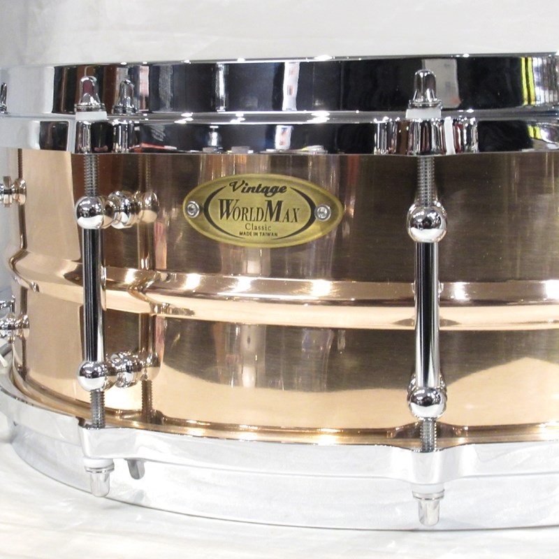 WorldMax BZ-5014DHX [Beaded Bronze Clear Lacquer 14×5] ｜イケベ