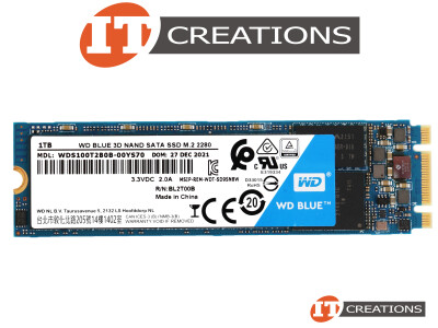 WDS100T2B0B-00YS70 - New Bulk - Western Digital 1TB 3D NAND SATA