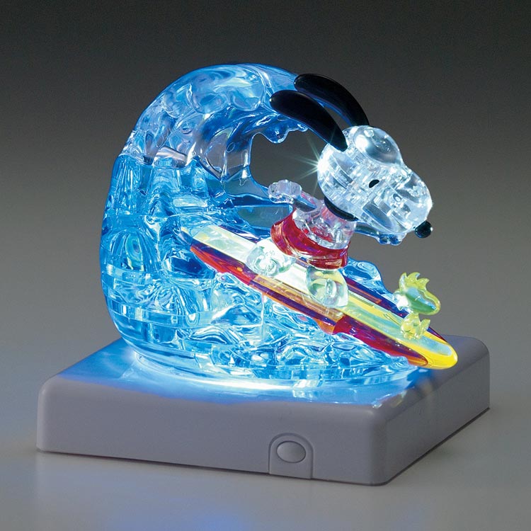 BEV-50258 クリスタルパズル スヌーピー サーフィン 40ピース ビバリー