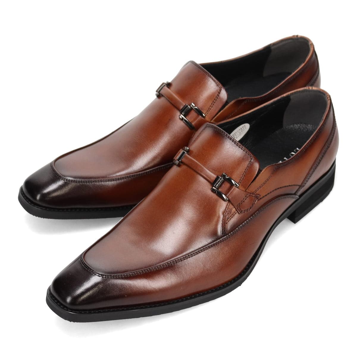 ルーテシア LUTECIA ロングノーズ スリッポン・ビジネスシューズ