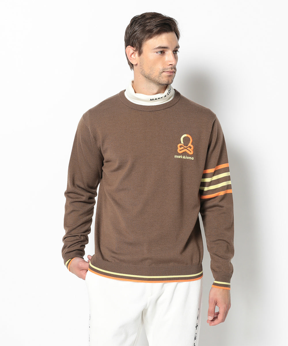 Quadro Silky Wool Sweater | MEN
