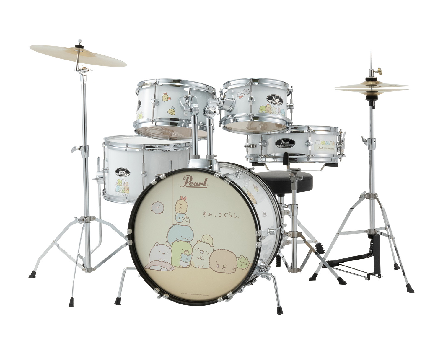 Pearl すみっコぐらしコーポレーションシリーズ キッズ用ドラムセット