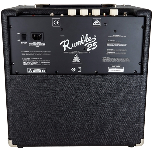 The Music Store, Inc. - Fender 2370200000 RUMBLE™ 25 Bass Combo Amp