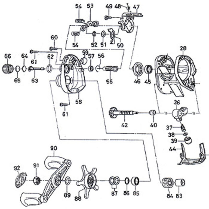 ダイワ(Daiwa) パーツ:アルファス103L TYPE-F ハンドルW No089 190:470