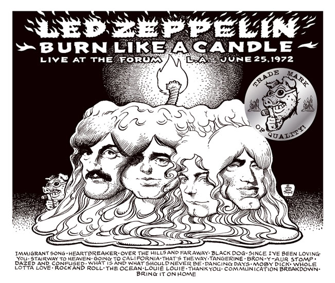 LED ZEPPELIN - BURN LIKE A CANDLE (2nd Edition) (3CD+Limited