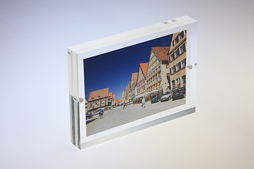 アクリルフレームマグネットタイプ ハガキ・A6サイズアクリルカード立て