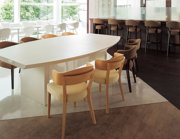 マニコ】クレス業務用木製椅子｜店舗家具NW