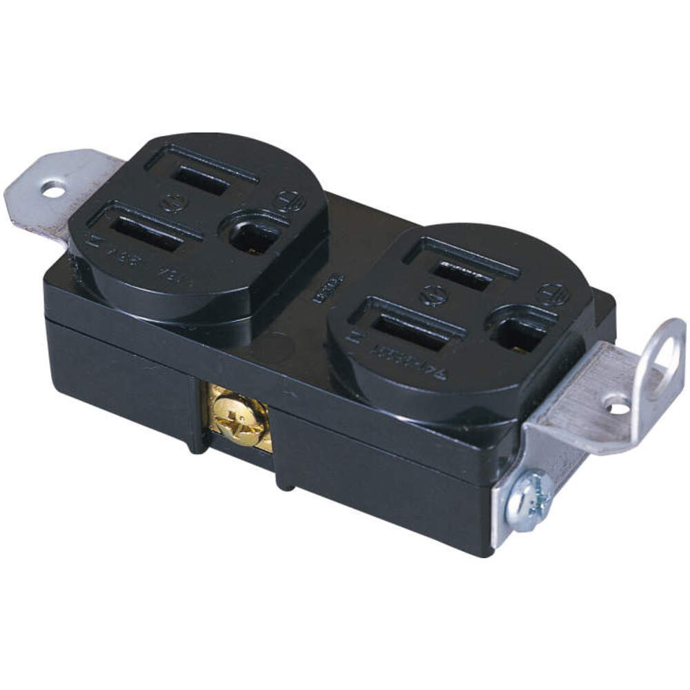 日動工業株式会社｜金具付コンセント 緑