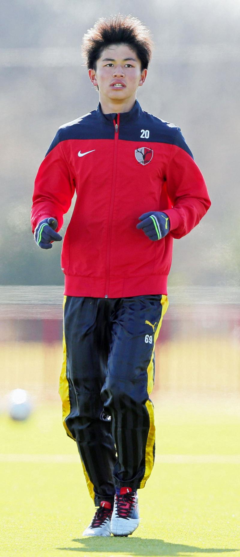 前橋育英MF岩下航、ふるさと熊本に勇姿届ける - サッカー : 日刊スポーツ