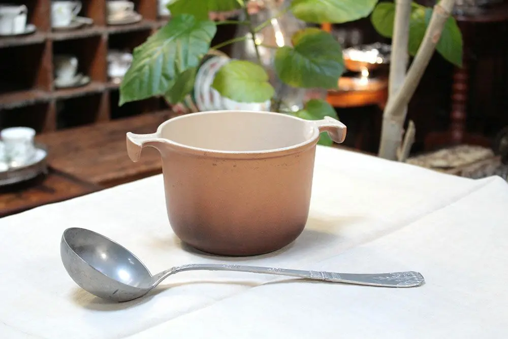 ヴィンテージ Le Creuset（ルクルーゼ）フォンデュ鍋/mama イタリア人