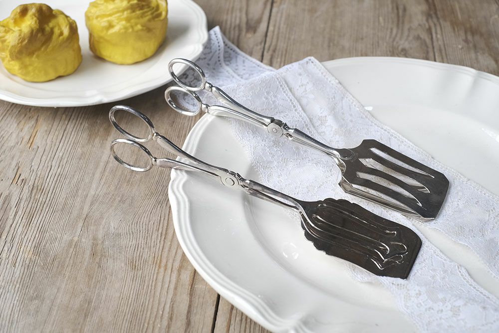 アンティーク・シルバープレートケーキトング | 雑貨とアンティークの