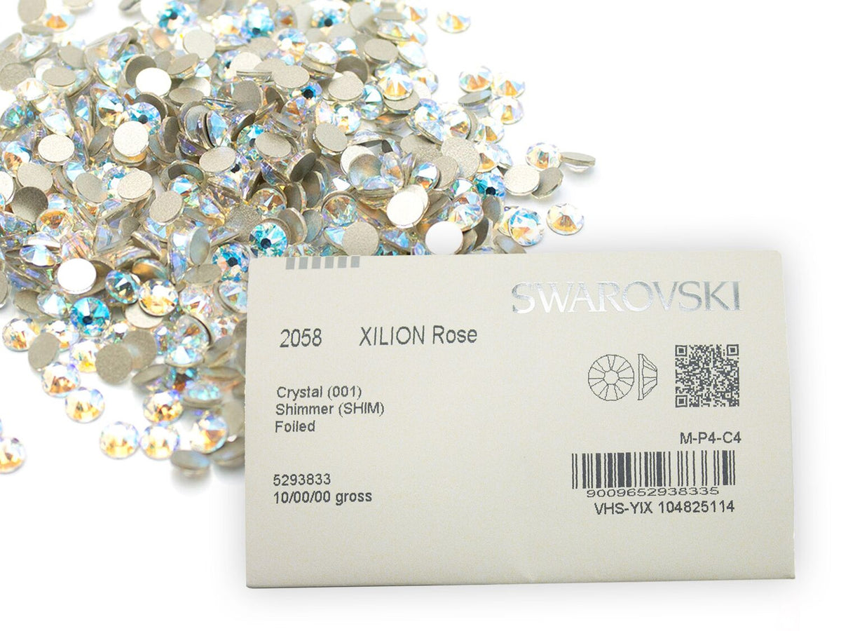 スワロフスキー クリスタルシマー-#2058 4-ラインストーン