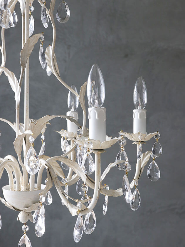 IL ParalumeシャンデリアLeaf6灯 - サラグレース