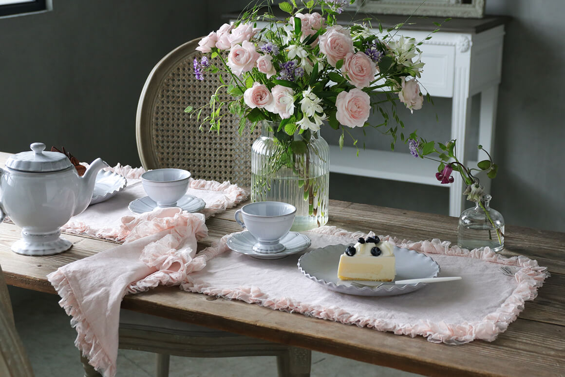 Chez moiプレースマットChicクォーツ シェモア ～ サラグレース