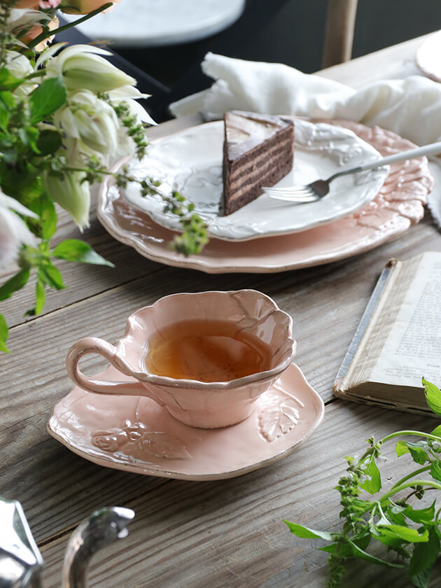 Virginia Casa ROMANTICA カップ＆ソーサー ピンク