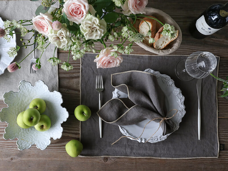 ランチョンマット/プレースマットでおしゃれにテーブルを彩る